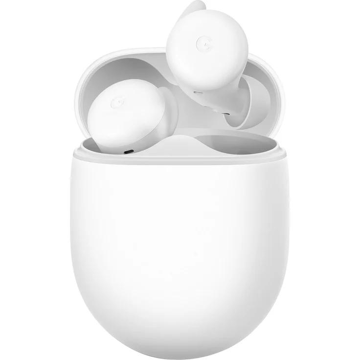 Google Pixel Buds A-Series True Wireless In-Ear-Kopfhörer mit Bluetooth, Google Assistant, geeignet für Sport, weiß (12940000226) – Bild 1