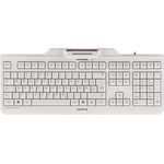 CHERRY KC 1000 SC - Tastatur - Deutsch QWERTZ - Pale Gray (JK-A0100DE-0)