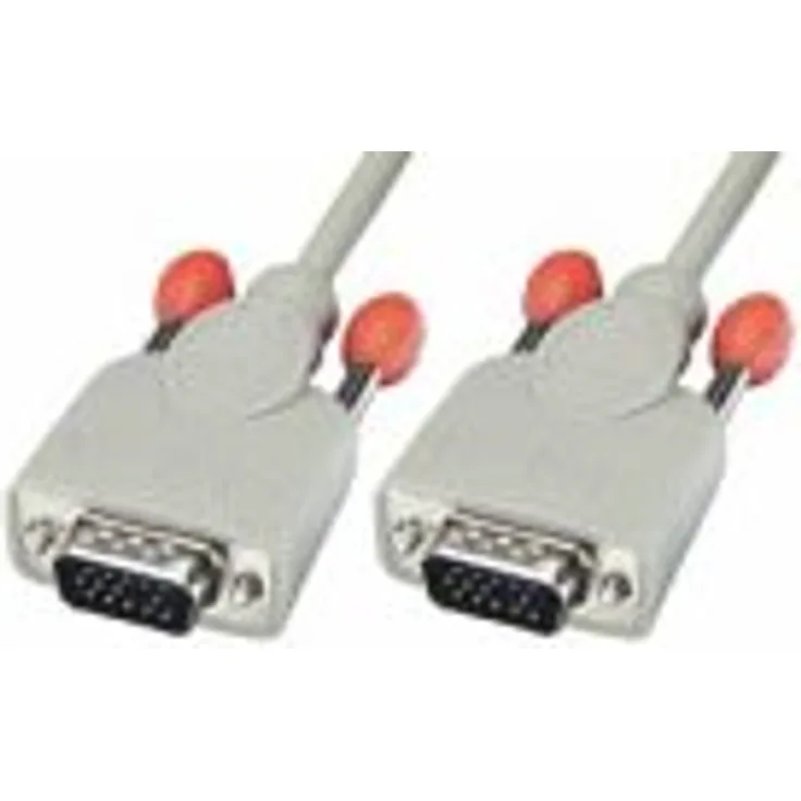 Lindy SVGA-Anschlußkabel, DDC-fähig, 15 pol. HD Stecker/Stecker 20m