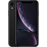Apple iPhone XR Smartphone 15,49cm (6,1 Zoll) LCD-Display, 64GB interner Speicher, 3GB RAM, iOS 12, Schwarz