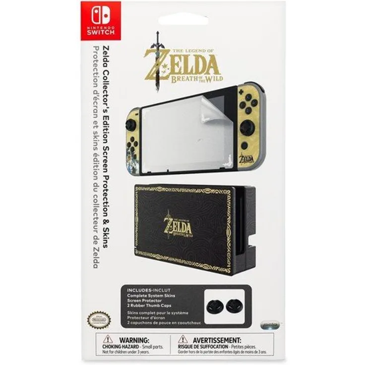Nintendo Switch Zelda Collector's Edition Screen Protection & Skins (500-016)