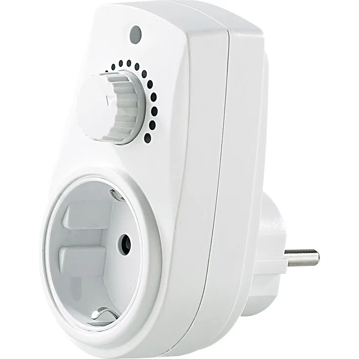 revolt Dimmbare Steckdose: Dimmer-Steckdose für Tisch- und Stehlampen mit 230V (Zwischenstecker mit Dimmer)