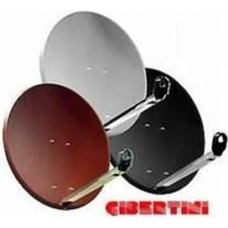 Antenne Gibertini 100 cm Alu Hellgrau / weiß L-Serie