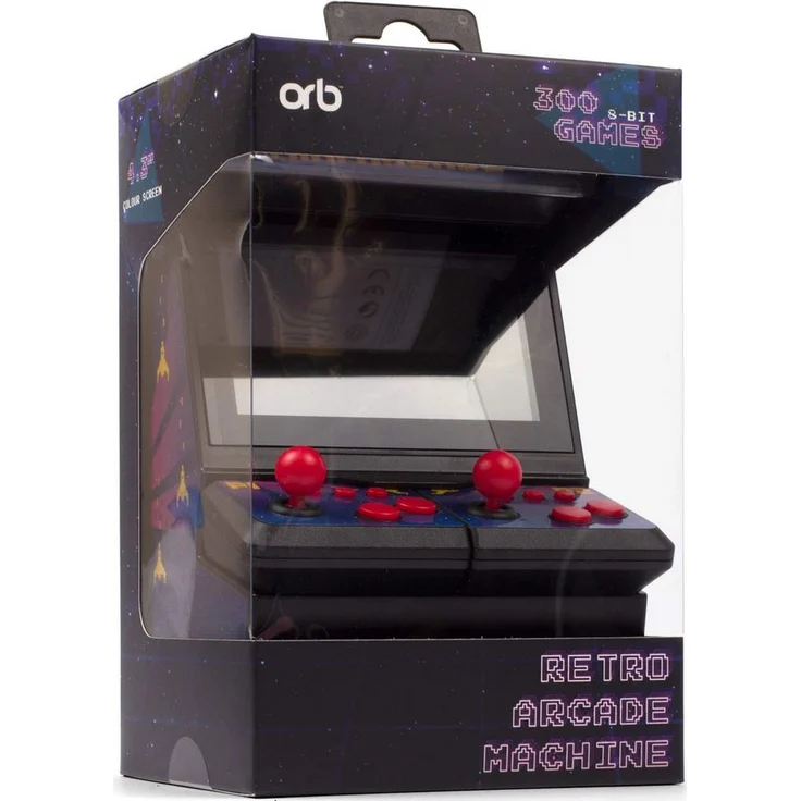 ThumbsUp ORB Mini Arcade Machine Dual inkl. 300 Spiele (OR-RETDUALARCL) – Bild 1