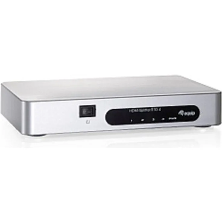 Equip 4-Port HDMI Splitter - Video/Audio-Schalter - 4 x HDMI - Desktop (332714)