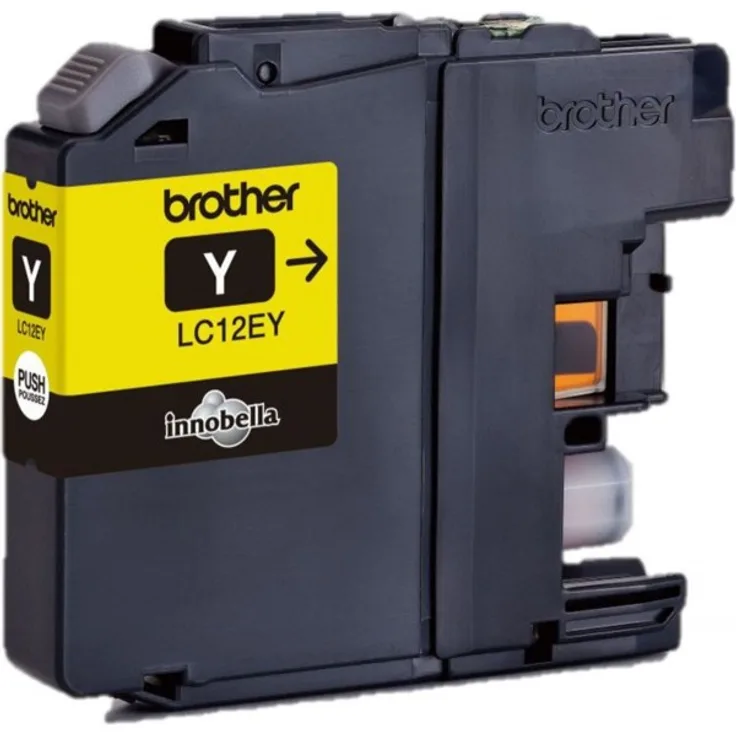 Brother LC12EY Original Tintenpatronen Pack of 1