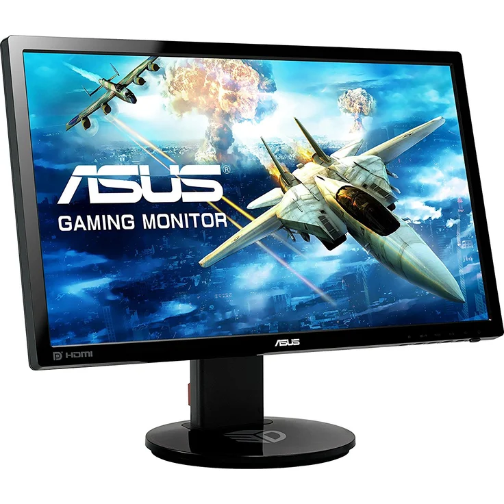 ASUS VG248QE 61 cm (24 Zoll) Gaming Monitor (Full HD, DVI, HDMI, DisplayPort, 1ms Reaktionszeit, 144Hz) schwarz - Preisvergleich – Bild 4