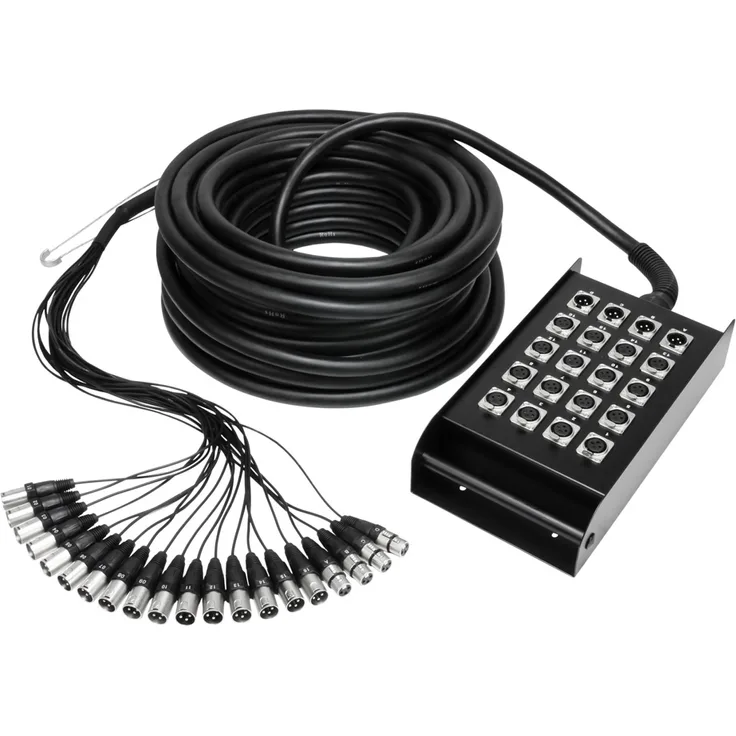 Adam Hall K 20 C 15 16-4 mehradriges Kabel mit Stagebox 15 m