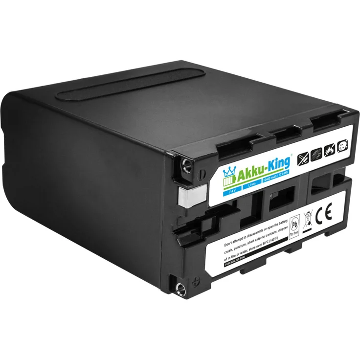 Akku kompatibel mit Sony NP-F990, NP-F330, NP-F970 - Li-Ion 10400mAh - für Cytronix CM5 5, CM6 5.5, CM7 7, CM7B 7