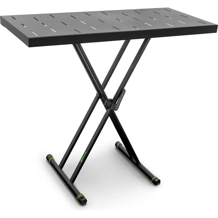 Gravity KSX 2 RD Set mit Keyboardstativ X-Form doppelt und Auflagetisch