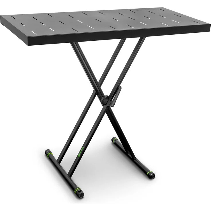 Gravity KSX 2 RD Set mit Keyboardstativ X-Form doppelt und Auflagetisch – Bild 1
