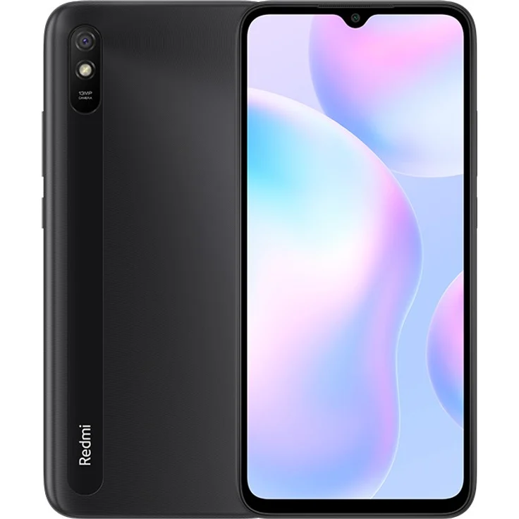 Xiaomi Redmi 9AT Smartphone 16,59cm (6,53 Zoll) Farbdisplay, 32GB interner Speicher, 2GB RAM, Dual-SIM, Android, Granite Gray – Bild 1