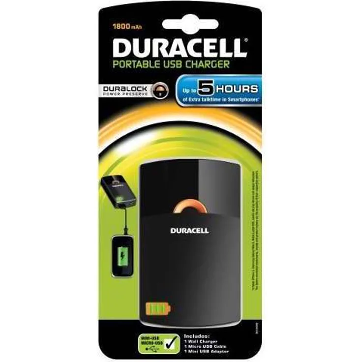 Duracell 5H Portable USB Charger