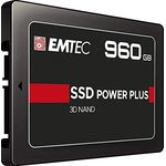EMTEC X150 Power Plus 3D NAND - Solid-State-Disk - 960 GB - intern - 2.5 Zoll (6.4 cm) - SATA 6Gb/s (ECSSD960GX150)