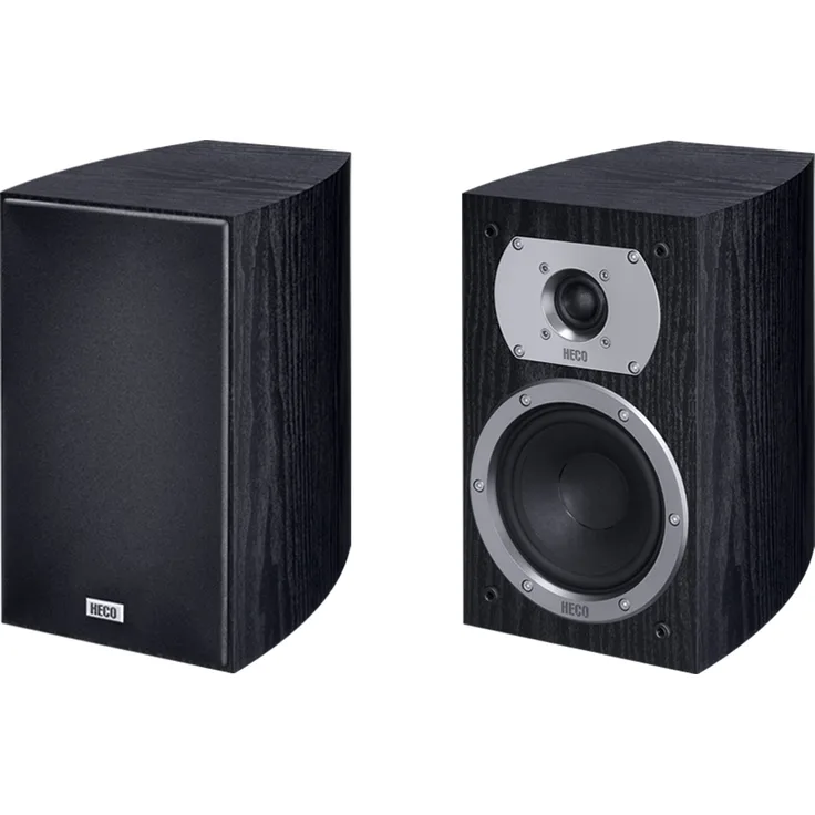 Heco Victa Prime 202 Regallautsprecher - 65 Watt - schwarz