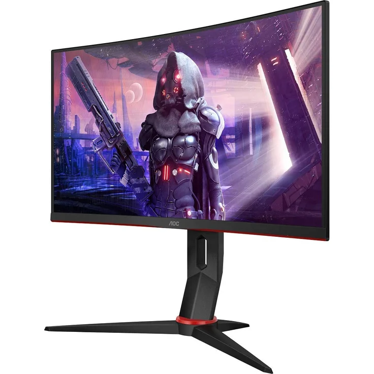 AOC C24G2U/BK - 23,6 Zoll, Full HD (1920 x 1080), VA-Panel, 165Hz, 1ms, 250cd/m² (LF24T450FQUXEN) – Bild 3