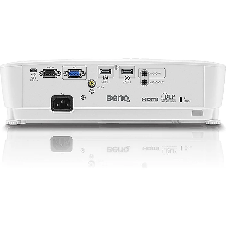 BenQ W1050 Business-Beamer, DLP, Full HD (1920 x 1080 Pixel), Kontrast 15000:1, 2200 ANSI-Lumen, Bildverhältnis 16:10, weiß – Bild 3