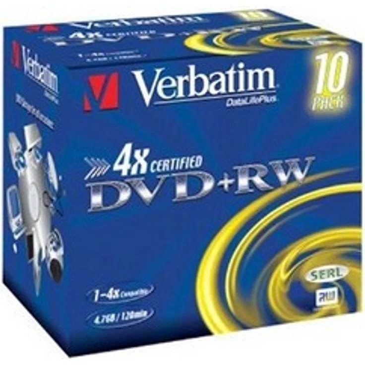 Verbatim Dvd+rw 4.7GB - Preisvergleich – Bild 1