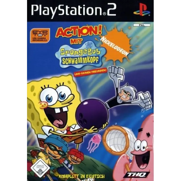EyeToy SpongeBob Schwammkopf und seine Freunde (PS2)