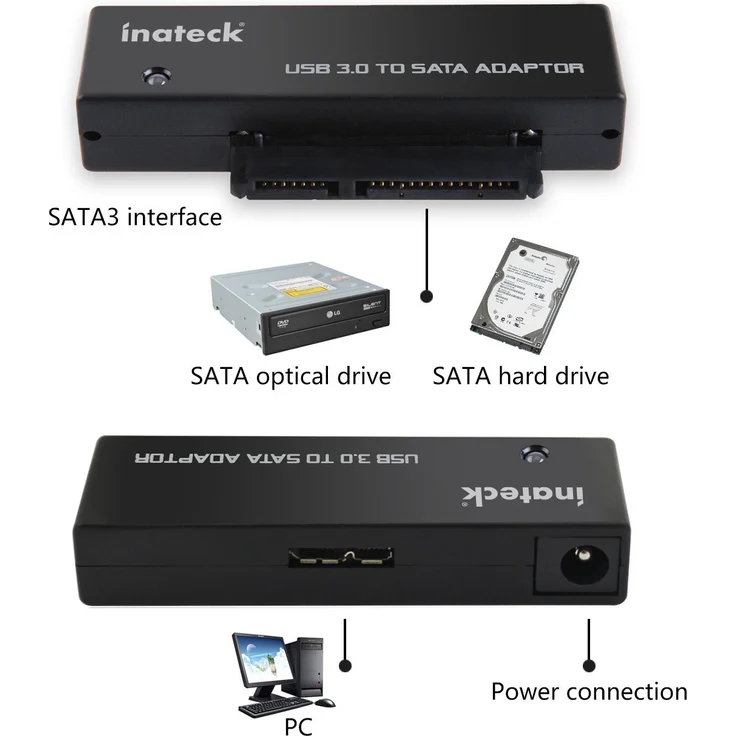 Inateck SATA zu USB Adapter (UA1001) – Bild 7