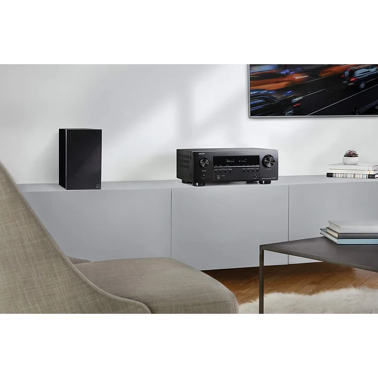 Denon AVR-S960H 7.2 AV-Receiver mit Bluetooth, WLAN, Internetradio, FM (UKW), AM (MW), schwarz – Bild 5