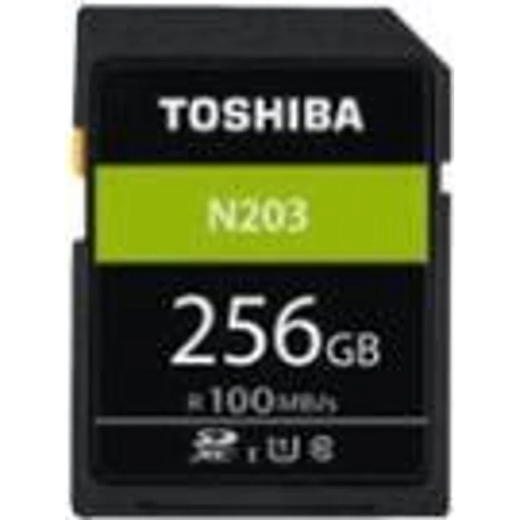 Toshiba High Speed N203 R100 SDXC 256GB, UHS-I U1, Class 10 (THN-N203N2560A4 / THN-N203N2560E4)