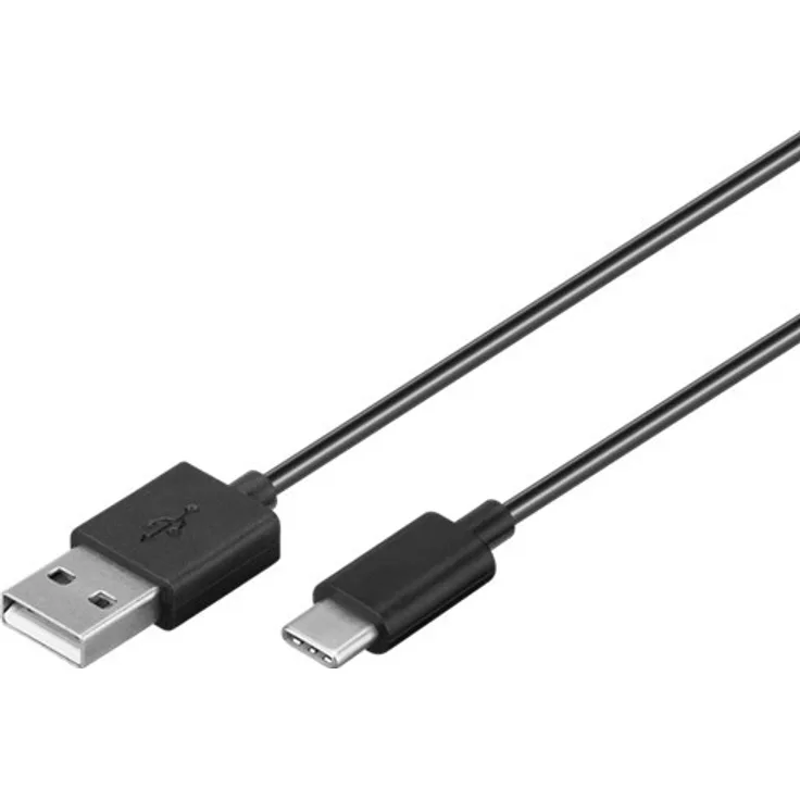 Goobay USB-C Ladekabel für Smartphone und Tablet Längen