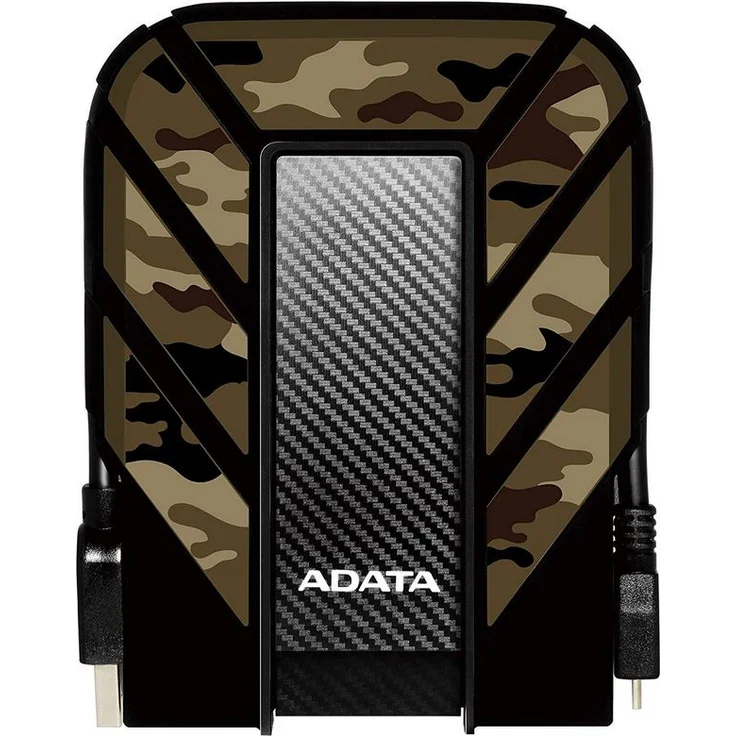 ADATA HD710M Pro - Festplatte - 2 TB - extern (tragbar) - USB 3.1 - Camouflage (AHD710MP-2TU31-CCF) – Bild 3