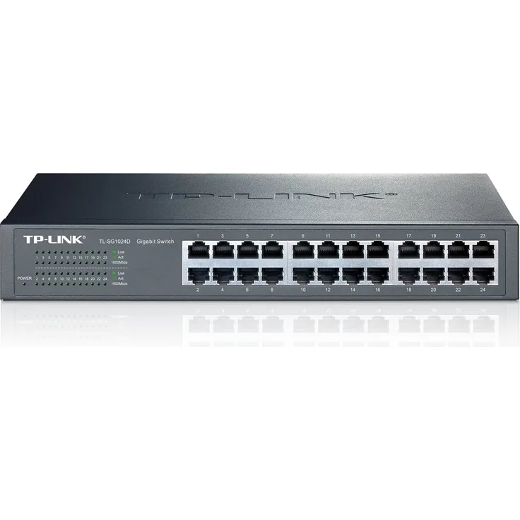 TP-Link tl-sg1024d - Switch für PC/Rack mit 24 Ports Gigabit