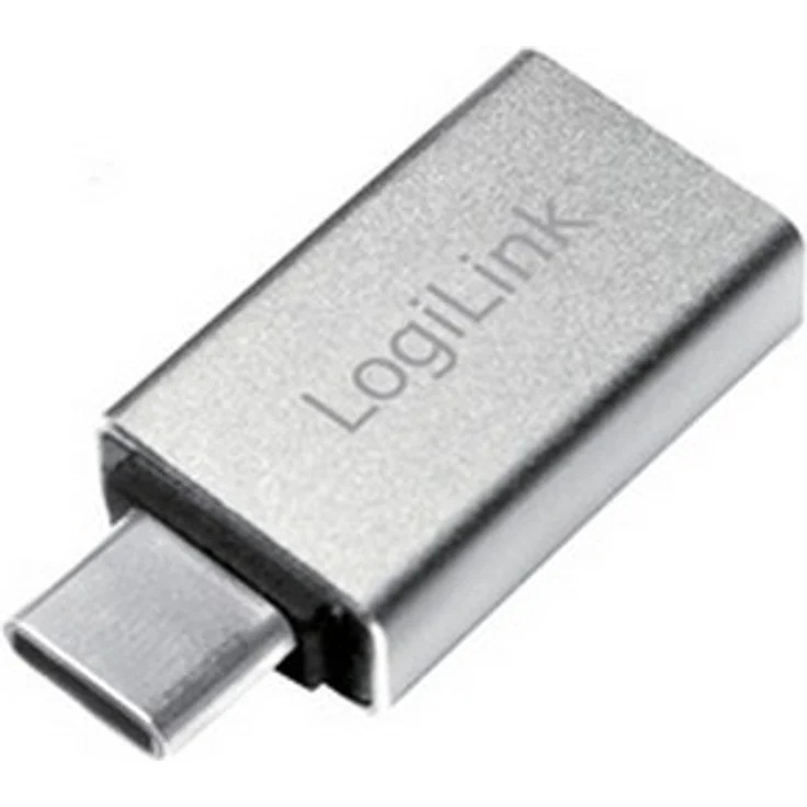 LogiLink AU0042 USB-C Adapter auf USB 3.0 Buchse Silber – Bild 1