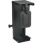 Value Mini PC Halter schwarz , platzsparende Mini PC Halterung für kleine Office Rechner