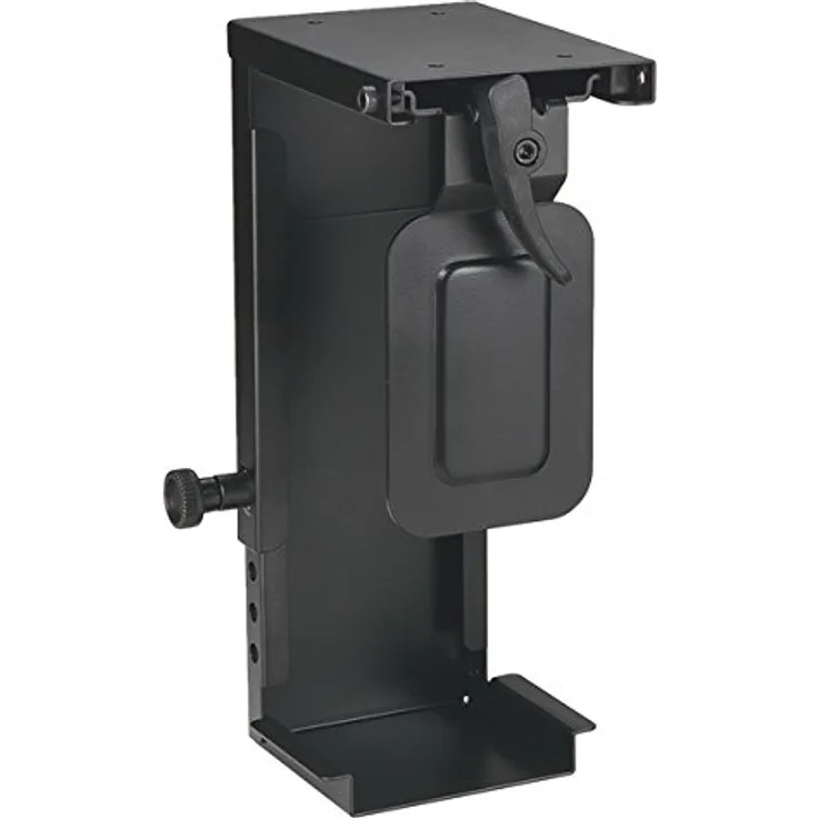 Value Mini PC Halter schwarz , platzsparende Mini PC Halterung für kleine Office Rechner