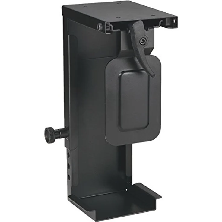 Value Mini PC Halter schwarz , platzsparende Mini PC Halterung für kleine Office Rechner – Bild 1
