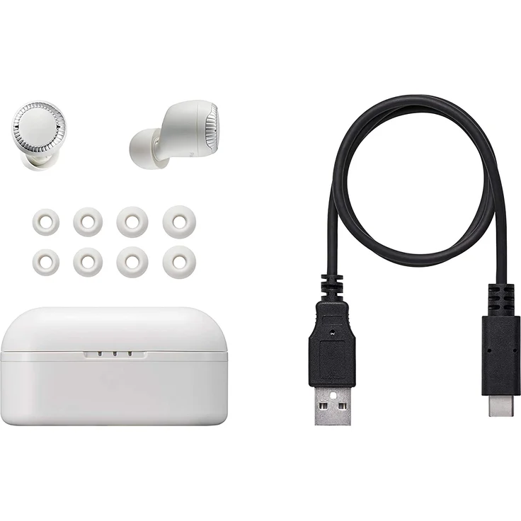 Panasonic RZ-S300WE-W True Wireless In-Ear Kopfhörer, mit Bluetooth, Mikrofon, spritzwassergeschützt, weiß – Bild 4