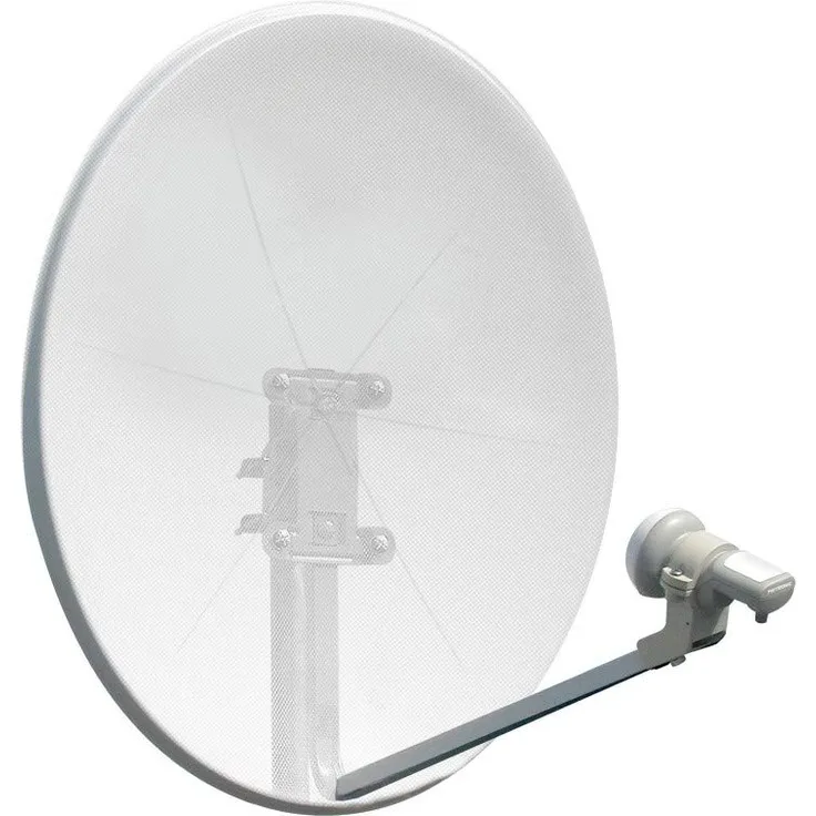 Metronic 498165 TV-Antenne - TV-Antennen (Weiß, 37 dBi, 9.75/10.6GHz, 10.7-12.75GHz)