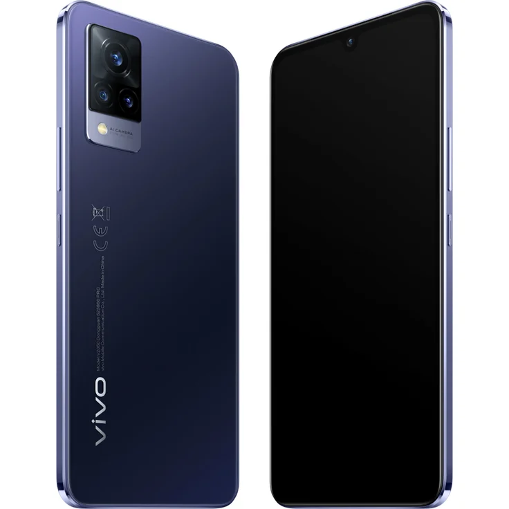 Vivo V21 5G Smartphone 16,4cm (6,44 Zoll) AMOLED-Display, 128GB interner Speicher, 8GB RAM, Dual-SIM, Android 11, Dusk Blue – Bild 5