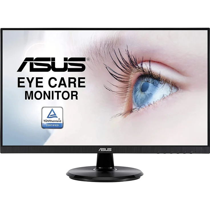 ASUS VA24DQ - 23,8 Zoll, Full HD (1920 x 1080), IPS-Panel, 75Hz, 5ms, 250cd/m² (90LM0543-B01370) – Bild 1