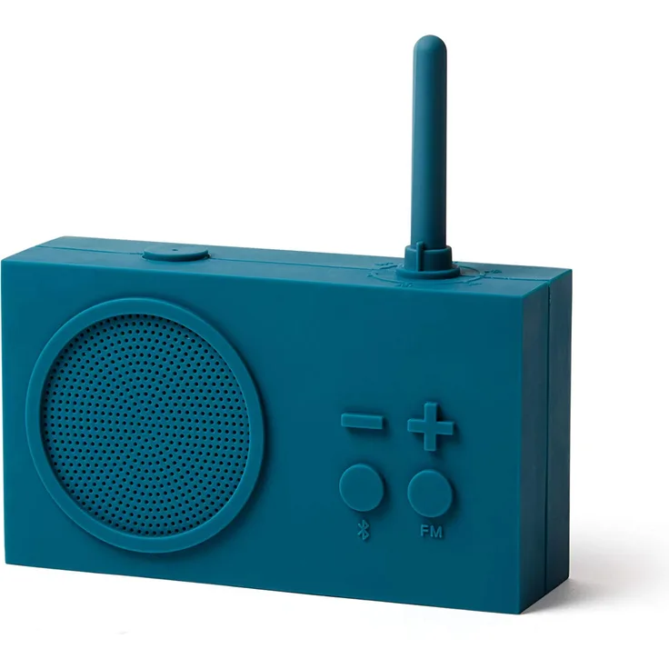 Lexon TYKHO 3 FM-Radio + Bluetooth-Lautsprecher, Entenblau