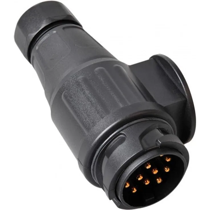 steckdose Jaeger PVC 13-polig schwarz