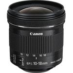 Canon 10-18 mm f/4,5-5,6 EF-S IS STM Set mit Gegenlichtblende und Tuch