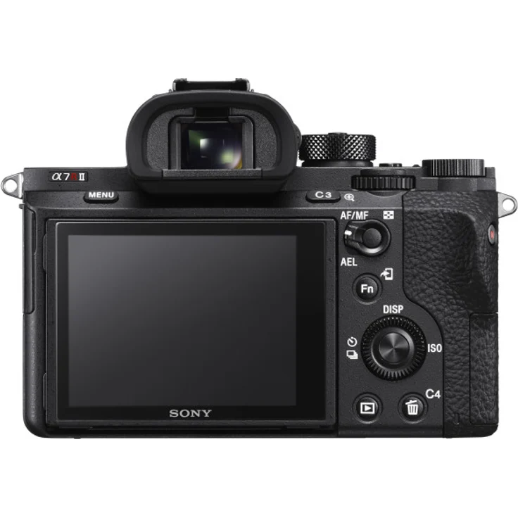 Sony Alpha 7RM2 E-Mount Vollformat Digitalkamera IL-7RM2 (42,4 Megapixel, 7,6cm (3 Zoll) TFT-Display, 4K Video, 5-Achsen-Bildstabilisierung, nur Gehäuse) schwarz – Bild 2