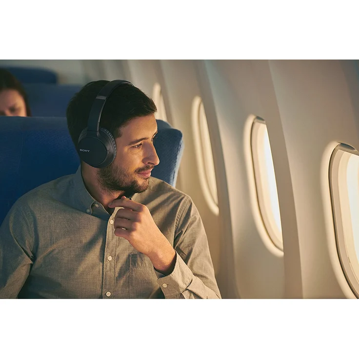 Sony WH-CH700N Over-Ear-Kopfhörer, mit Bluetooth, Mikrofon, schwarz – Bild 6