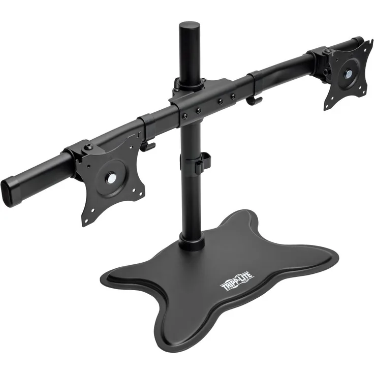 Tripp Lite Doppeltes Monitor TV Fernseher Monitor Halterung Desktop Display Ständer Full Motion 33 cm-68,6 cm Flachbild-Displays (ddr1327sdd)