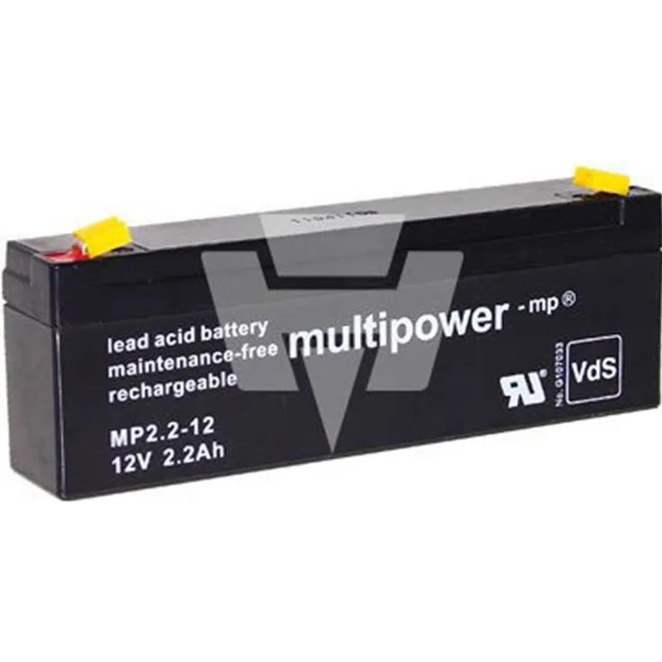 Hückmann Multipower Blei-Akku MP2,2-12 Pb12V/2,2Ah 301074, 301074