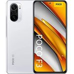 Xiaomi Poco F3 5G Smartphone 16,94cm (6,65 Zoll), AMOLED-Display, 256GB interner Speicher, 8GB RAM, Dual-SIM, Android 11, Artic White