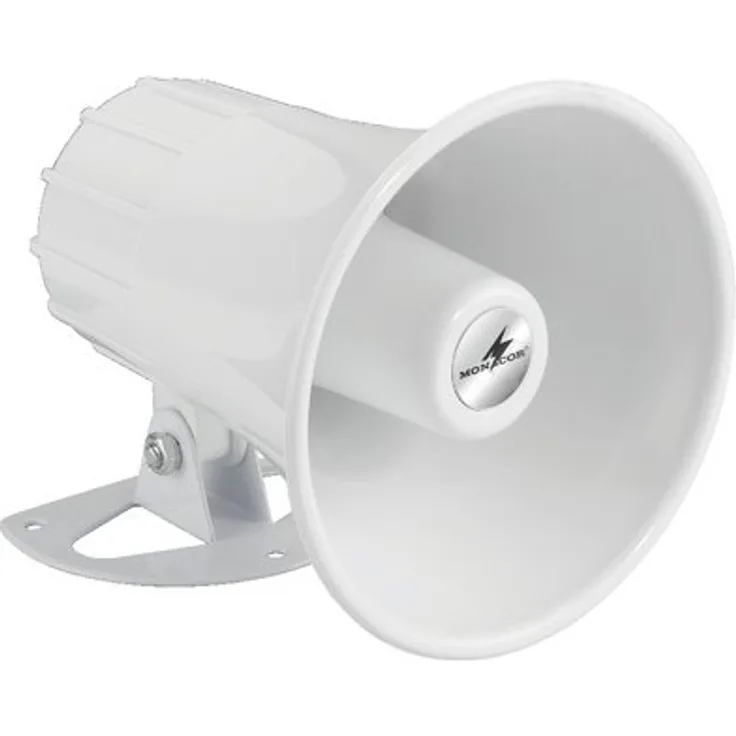 Monacor Druckkammerlautsprecher, 15 W, 8 Ohm, 600-7.000 Hz, feuchtigkeitsgeschützt