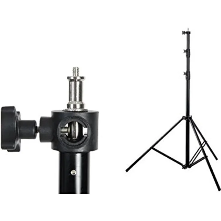 FalconEyes Studio Zubehör - Heavy Duty Leuchtenstativ 284cm (Luftbremse)