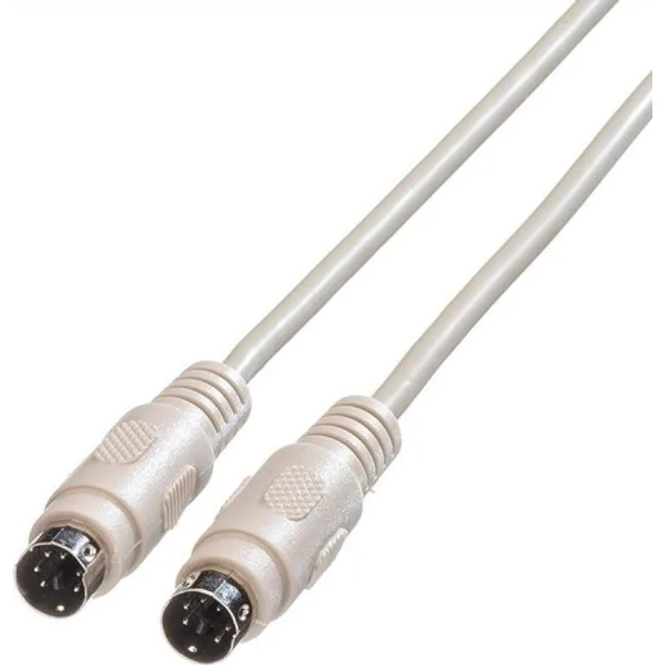 ROLINE Tastatur-Kabel-PS/2 ST/ST 3,0m (11.01.5830)