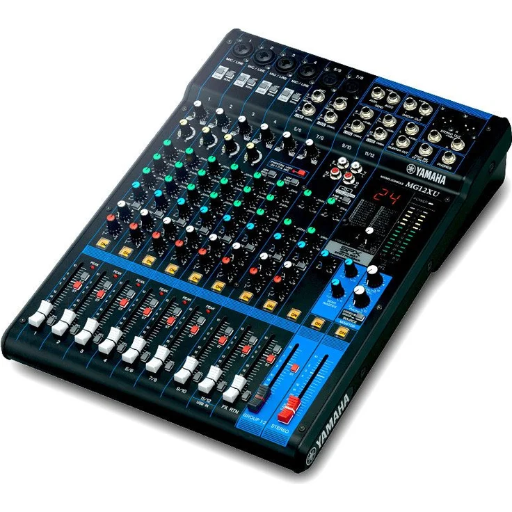 Yamaha MG12 X U Mischpult Professionelle A 12 Kanal mit Phantomspeisung + Auswirkungen – Bild 1