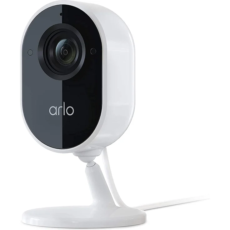 Arlo Essential Indoor Überwachungskamera, weiß – Bild 1